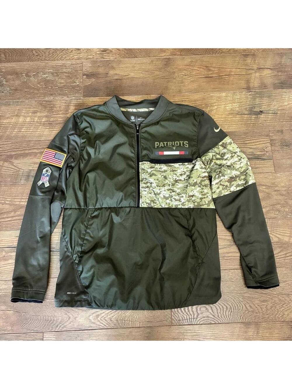 Nike New England Patriots Salute To Service 1/2 jacket
